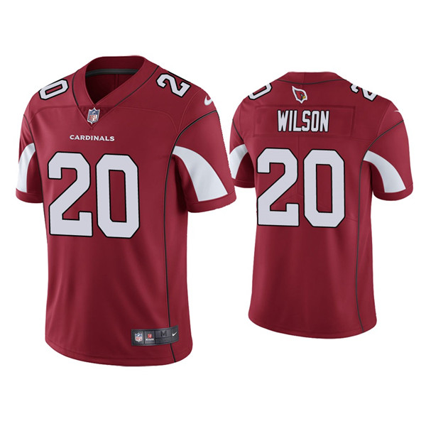 Men's Arizona Cardinals #20 Marco Wilson Red Vapor Untouchable Limited Stitched Jersey